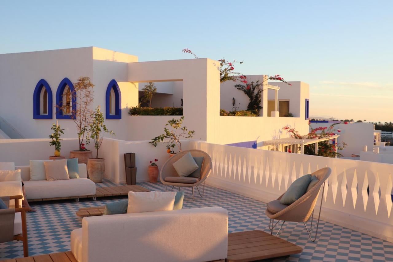Cloud 7 Residences Ayla Aqaba Eksteriør billede Roof terrace at the Hotel Palais Majorelle